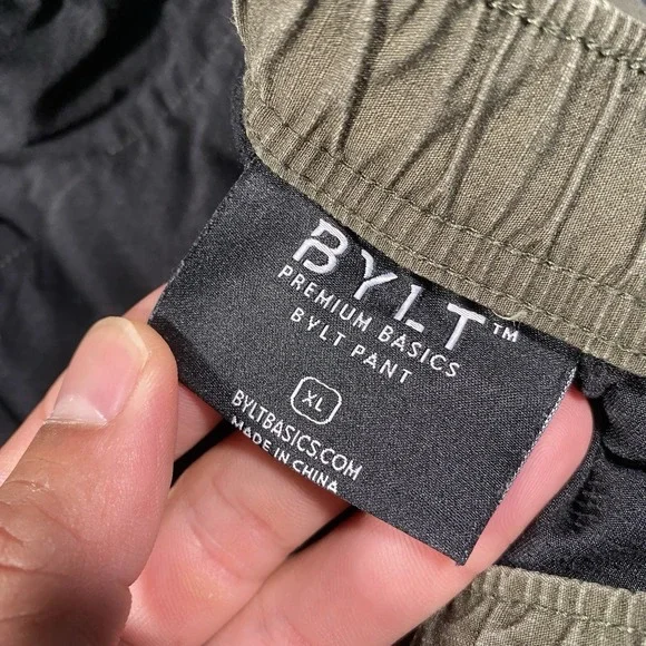 BYLT Premium Basics Ripstop Jogger Lightweight Pants Mens Size XL Drawstring - Picture 4 of 11